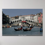 Pont de Rialto, Venise Posters