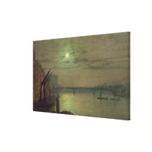 Pont de Southwark, 1882 (huile sur la toile) Toile Tendue Sur Châssis