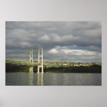 Pont d'étroit de Tacoma Posters