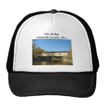Pont le comté d'Ashtabula Ohio d'Olin Casquette De Camionneur