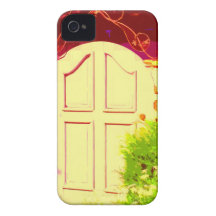 Poort-ijzer het Scrollen iPhone 4 Hoesjes