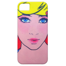 POP art Bérénice Coque Case-Mate iPhone 5