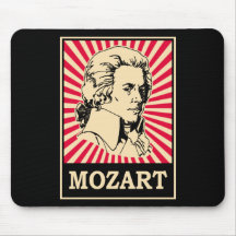 Pop-art Mozart Muis Mat