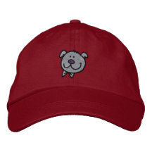 Porc d'amusement (contour noir) casquette de baseball