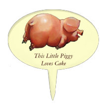 Porc : Mignon, potelé : Gâteau d'amours : Art orig