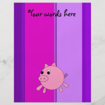 Porc mignon prospectus personnalisés
