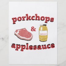 porkchops & appelmoes persoonlijke folder