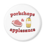 porkchops et compote de pommes