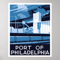 Port de Philadelphie WPA 1936