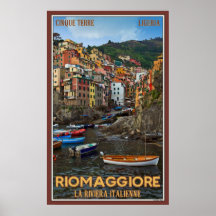 Port de Riomaggiore Affiches