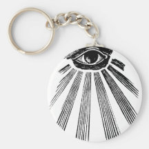 porte - clé de 3 all-seeing_eye porte-clef