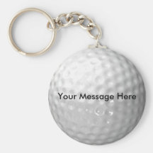 Porte - clé de boule de golf porte-clef