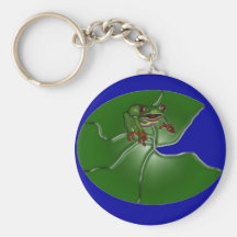 Porte - clé de grenouille porte-clefs