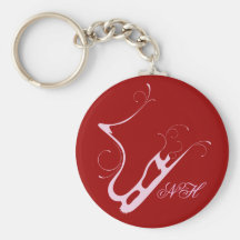 Porte - clé de patin porte-clé