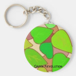 Porte - clé de révolution verte porte-clefs