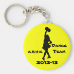 Porte - clé d'équipe de danse porte-clefs