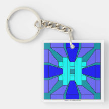 Porte - clé occulte de bleus porte-clefs