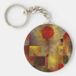 Porte - clé rouge de ballon de Paul Klee Porte-clé