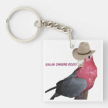 Porte-clés de roche de Galah Ownerss