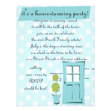 Porte de bleu des oeufs de joli Robin Invitation Personnalisée