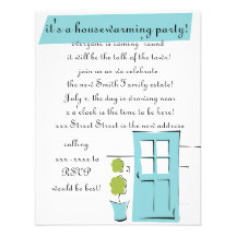 Porte de bleu des oeufs de joli Robin Invitation Personnalisable