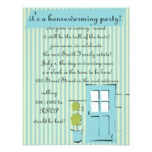 Porte de bleu des oeufs de joli Robin Invitations Personnalisées