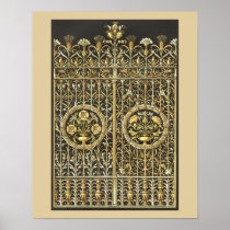 Porte royale d'or