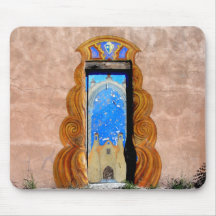 Porte vers Santa Fe Mousepad Tapis De Souris