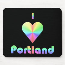 Portland -- Pastels Tapis De Souris