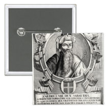 Portrait d'Amedee VIII Le Pacifique Badges