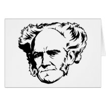 Portrait d'Arthur Schopenhauer cartes