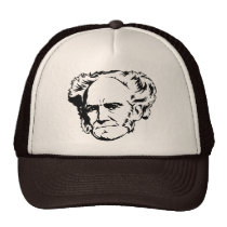 Portrait d'Arthur Schopenhauer casquettes