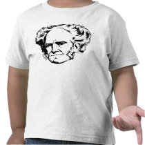 Portrait d'Arthur Schopenhauer t-shirts