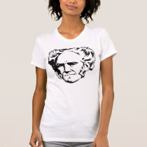Portrait d'Arthur Schopenhauer t-shirts