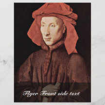 Portrait de Giovanni Arnolfini par Eyck janv. Van  Prospectus En Couleur