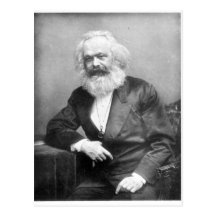 Portrait de Karl Marx Cartes Postales