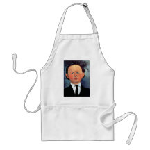 Portrait de Mechan par Amedeo Modigliani Tabliers