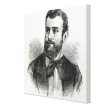 Portrait de Pellegrino Matteucci Toile Tendue Sur Châssis