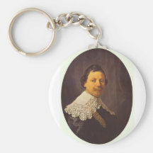 Portrait de Philips Lukasz par Rembrandt Porte-clés