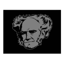 Portrait de Schopenhauer cartes postales
