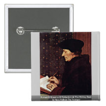 Portrait d'Erasmus de Rotterdam Pin's