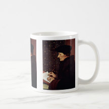 Portrait d'Erasmus de Rotterdam Tasse À Café