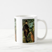 Portrait d'Infante Don Fernando De Autriche Tasses À Café