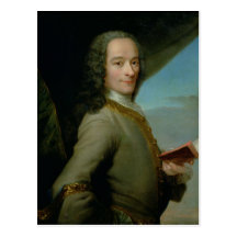Portrait du jeune Voltaire Cartes Postales