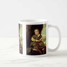 Portrait du nain Francisco Lezcano de cour Mugs