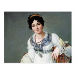 Portrait d'une dame carte postale