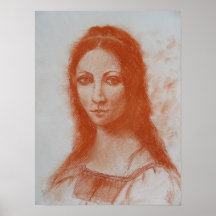 Portrait d'une dame posters