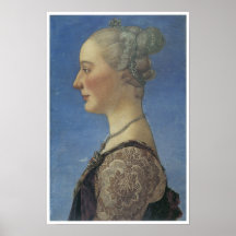 Portrait d'une femme, 1441-42 posters