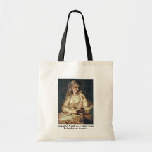 Portrait d'une Vierge de Vestal de Madame As A Sac De Toile