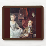 Portret van Graham Children Detail By Hogarth Muis Mat